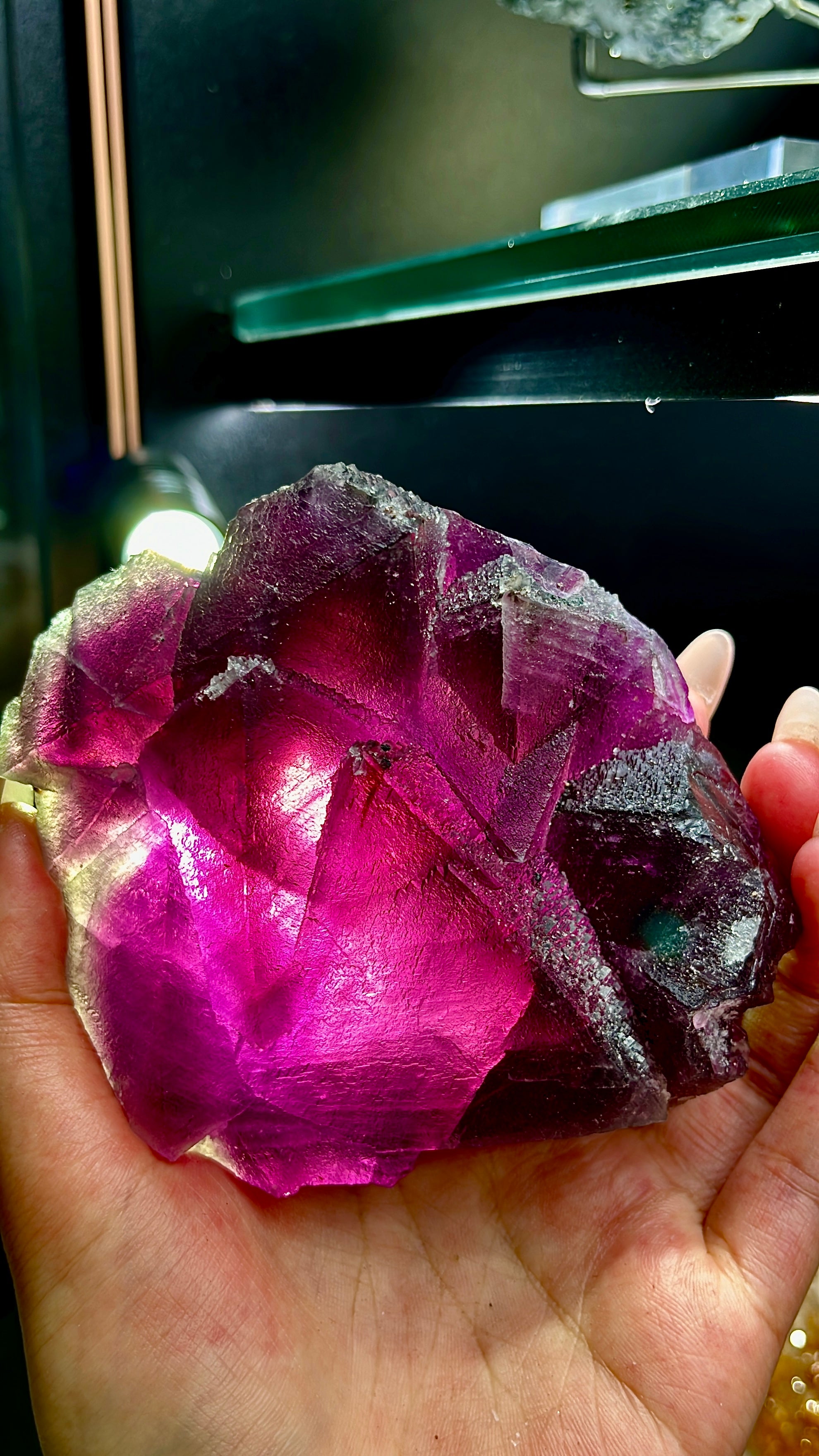 purple fluorite