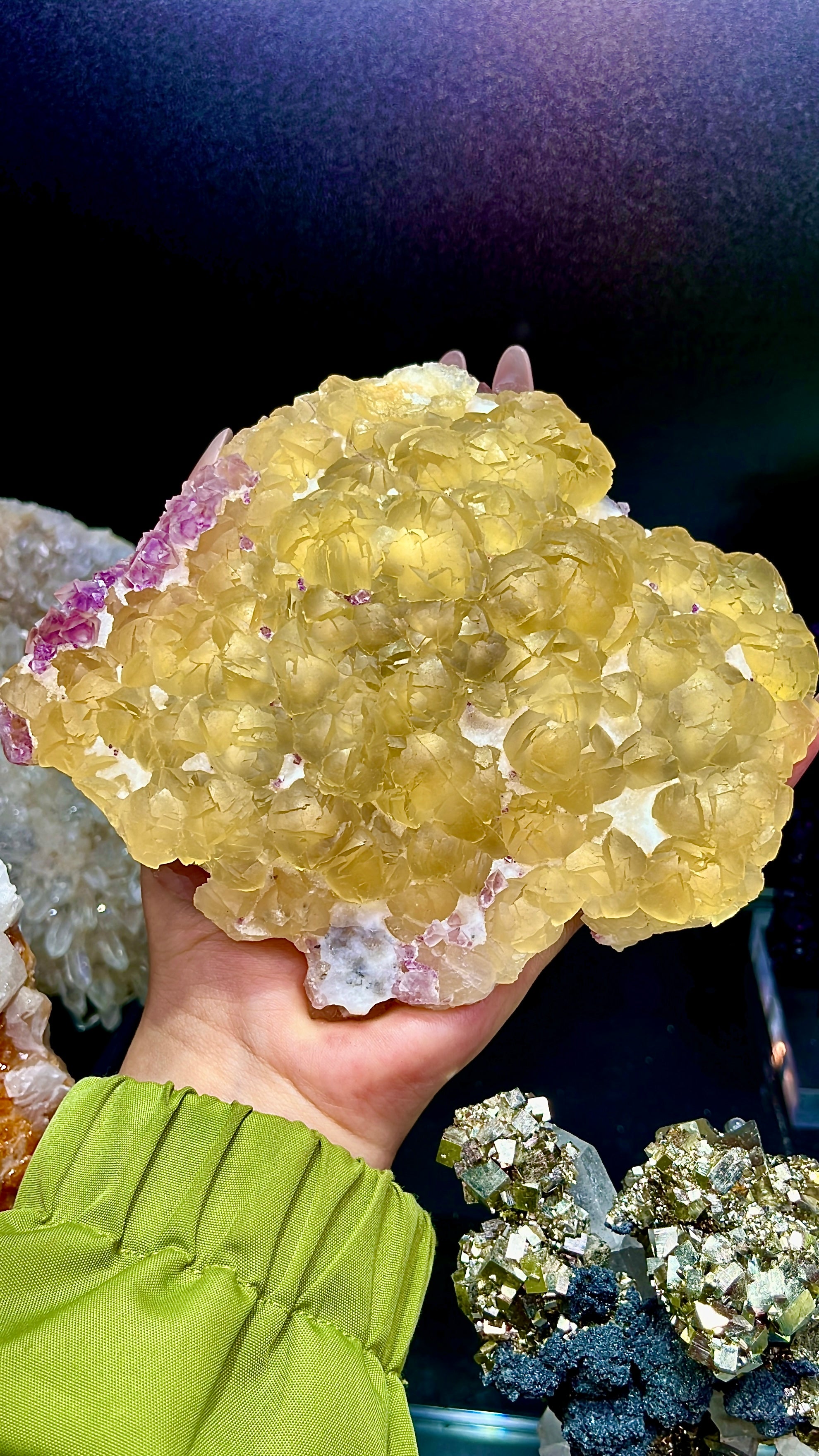 yellow fluorite