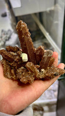 fisheye with quartz and pyrite