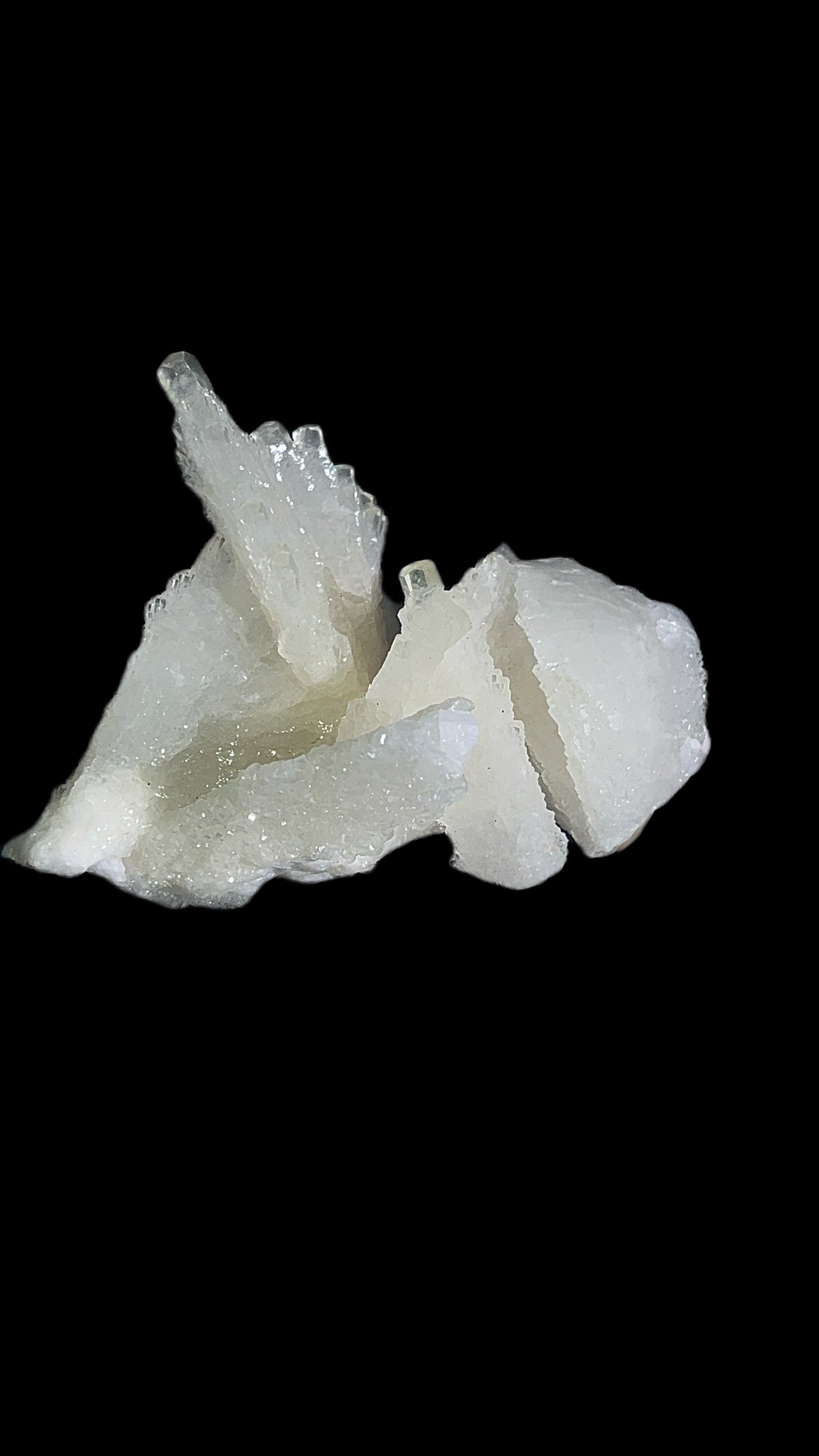 Feather calcite