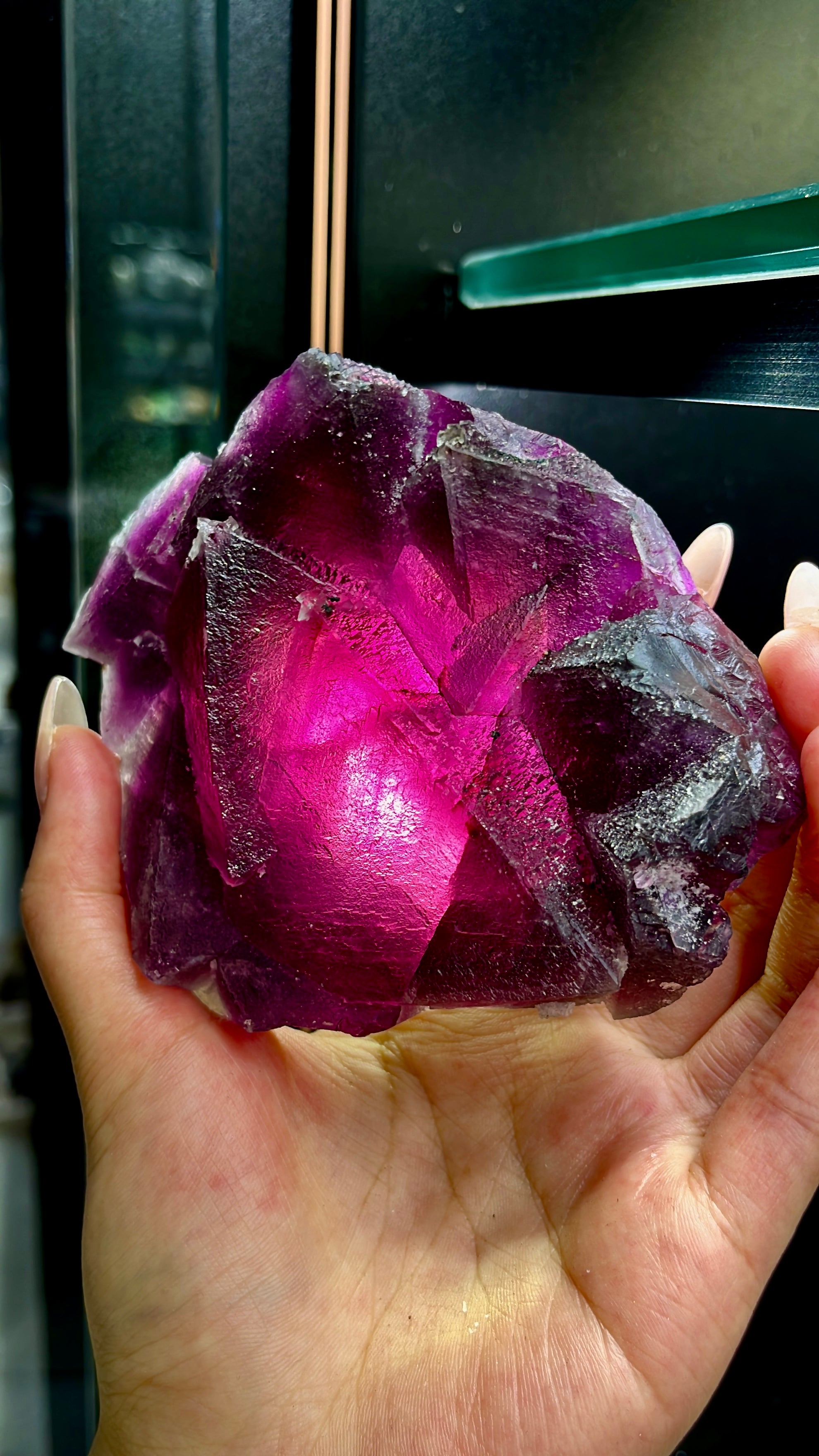 purple fluorite